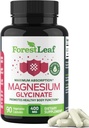 Puro Magnesio Glycinate 400mg Serving - Alta Absorción Magnesio Glycinate - Mag Bisglycinate for Stress, Bones, Muscles, Nerves, Relax & Heart Healt - 90 cápsulas