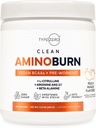 Tipo Zero AminoBurn - Natural Pre Workout + BCAA (Peach Mango tención 30serv) Azúcar libre BCAAs Aminoácidos Suplemento Keto y Amino Preworkout y Post Workout Bebida
