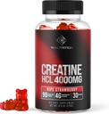 Cretina HCL Gummy - Primer 4000MG Creatina HCL Gummies 90 Cuenta (90 Cuenta)