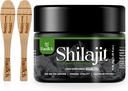Shilajit Resin Organic 30g tención 500mg A+ Grado Pure Himalayan Shilajit Suplemento Contiene Ácido Fulvico & 85+ Trace Minerals ♦ 100% Puro Natural Blend for Boost Energy, Immunity, Brain Power - 30 Grams