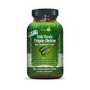 Irwin Naturals Milk Thistle Triple-Detox — Advanced Liver " Detox Support, 60 Liquid Softgels