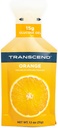 Transcend Foods Orange Gel (1.1 oz, Pack of 10) Fast-Acting Carb Gel Orange Flavor – Caffeine Free, Gluten Free