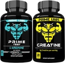 Prime Labs L Arginine (60 ct) + cápsulas de crema (120 ct)