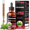 Suplementos de Yohimbe para Hombres &amp; Mujeres - Yohimbine 10mg gotas líquidas ← Alcohol-Free, Vegan, Non-GMO - 30ml 1 Fl OZ