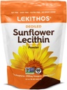 Lecithin Powder - 16 oz - Rico en Phosphatidyl Choline - Non-GMO Proyecto Verificado - Soy Gratis