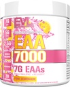 EAAs Amino Acids Powder - EAA Aminoácidos Esenciales Pre &amp; Post Workout Powder for Muscle Building Endurance and Recovery Support with 7g per Serving Plus 5g BCAAs (Pink Lemonade, 30 Servings)