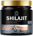 Puro Himalayan Shilajit Resin 600MG, 100% puro Shilajit 60 Grams, Shilajit de alta potencia para soporte inmunitario, energía, suplemento Shilajit natural con 85+ Trace Minerals " Fulvic Acids Resi