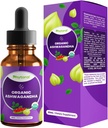 Phytoral Organic Ashwagandha Liquid Drops for Adults - Potent Liquid Ashwagandha Extracto de raíz para la energía y el apoyo a los moods - Tincture Vegan Gluten no GMO & Alcohol-Free (120 Servings)
