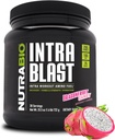NutraBio Intra Blast Bcaa Powder Amino Amino Acid Suplemento, Electrolyte & Hydration Blend, Intra, Pre Workout & Muscle Recovery, 20g Eaa Amino Acids Powder, 5g Glutamine- Dragonfruit Candy, 30 Serving