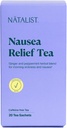 NATALIST Alivio de Nausea Tea Ease Egnancy Maternidad Calming Planta-Based Comfort Blend for Women - Digestive Soothing Organic Ginger & Peppermint - Vegan, Gluten-Free, Caffeine-Free - 20 Bolsas
