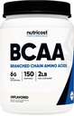 Nutricost BCAA Powder 2:1-150 Servings (Unflavored)