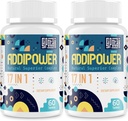 Suplemento cerebral 17-en-1 con extractos herbarios, vitaminas y ácidos aminoácidos (120 tablas)