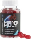 Multivitamínico para Hombres - Mangas multivitamínicas diarias completas con vitamina D, vitaminas B, zinc &amp; más - Energía, memoria, enfoque &amp; soporte de salud inmunológico - 13 vitaminas esenciales &amp; minerales - 60 cápsulas