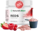 Redes - Metabolismo y energía Polvo Superalimentario con 23 Frutas Rojas, 4 Adaptógenos, Probióticos " Enzimas - Antioxidante vegano Blend, 1 botella