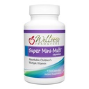 Super Mini-Multi - Las cápsulas multivitamínicas para niños con folato de metil, metil B12 y vitaminas de coenzima B para el crecimiento, el foco, salud cerebral (120 cápsulas)