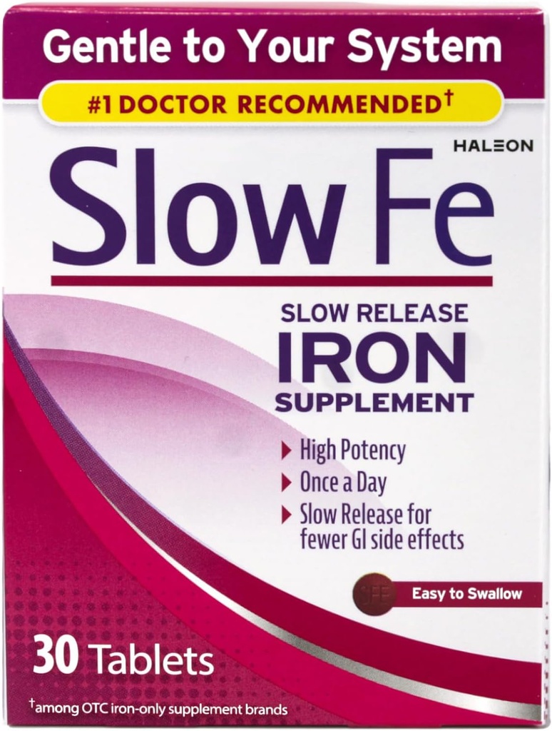 Fe Iron Tablets - 1 Pack 30TB
