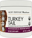Host Defense Turquía Tail Mushroom Powder - Digestive Health & Immune Response Support Supplement - Mushroom Supplement for Gastrointestinal & Gut Microbiome Support - 7 oz (133 Servings)*
