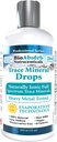 Bio Absorb Trace Mineral Drops. Heavy Metal Tested. 284 Servings of Organic Trace Minerals from Concentrated Utah's GSL Sea Water. 125mg de Ionic Magnesium (12 oz)