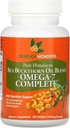 Óleo de Buckthorn de Mar Orgánico, Omega-7 Full Softgels, 180 Cuenta, con Omega 3, 6 & 9, admite el cabello, la piel & salud de uñas, 1000 mg por servicio