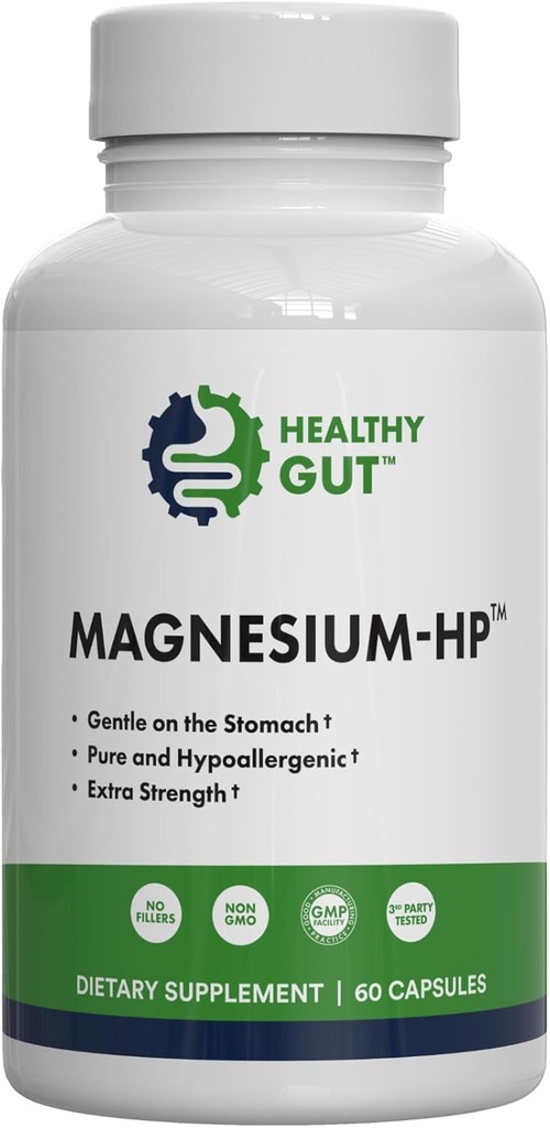 Magnesio-HP Silencio Ultra Pure Glycinate with Zero Fillers TEN 180 mg Magnesium Glycinate ANTE 60 Servings