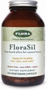Flora FloraSil 180 Veg Capsules - Suplemento de sílice con extracto de caballo para el cabello sano, la piel y las uñas* - Apoya la formación de colágeno
