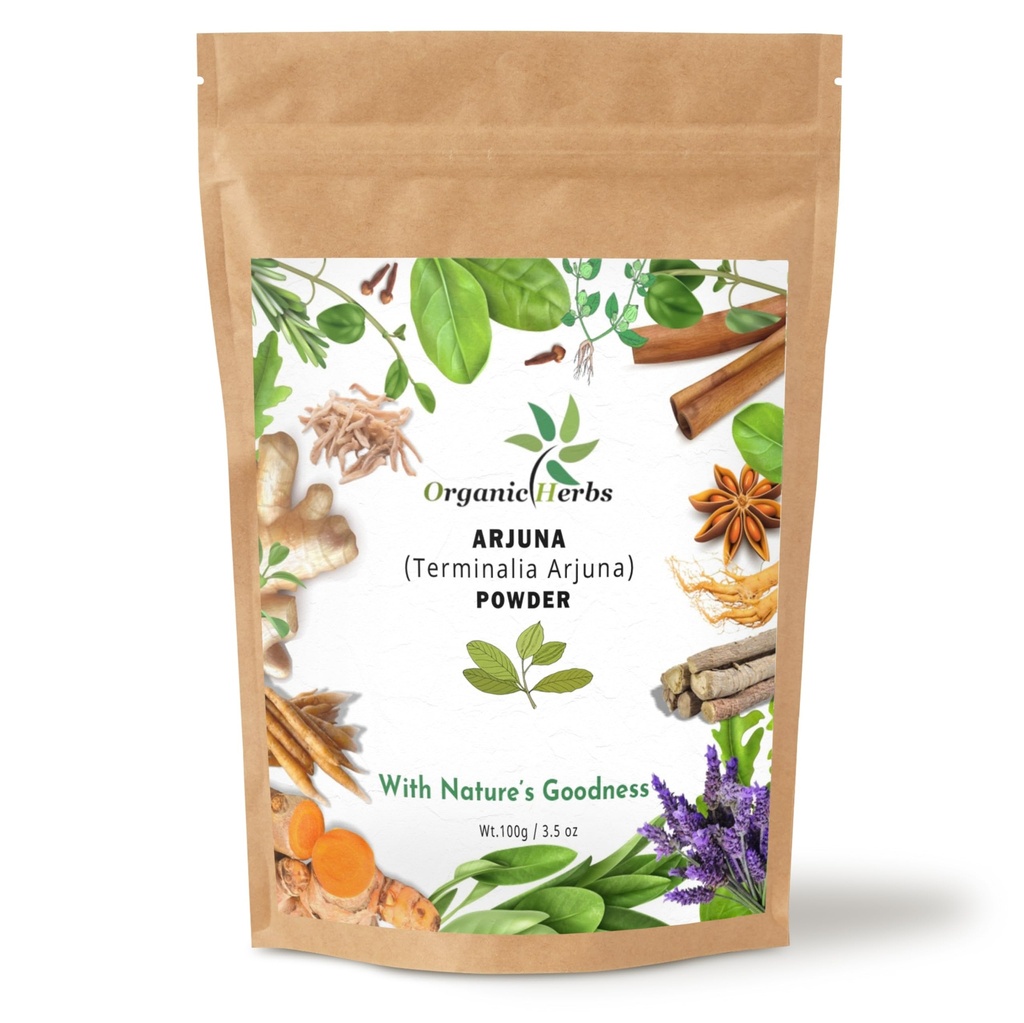 Arjuna Powder | Terminalia | Powder 100% Natural (100 Gram)