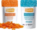 SMART FOR LIFE - Vitamina C Gummies & suplemento de potasio - 60 plantas de vitamina C Baed Vegan Gummies