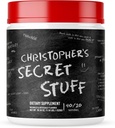 RAW Christopher's Secret Stuff Pre Workout Powder, Thavage (Tastes Like Winning) - Chris Bumstead CBUM Preworkout Supplement for Men ' Women - Working Out, Hydration & Energy - 40 servicios
