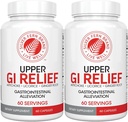 Silver Fern GI Relief - Suplemento Natural Herbal - Todo Natural con Artichoke Leaf Extract, Ginger Root Extract, y GutGuard Licorice Flavonoids (2 Bottles - 120 Capsules - 60 Day Supply)