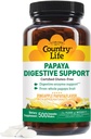 País Vida Chewable Papaya Enzymes for Digestion Support - Natural Pineapple & Papaya Flavor, Assists with Nutrient Absorption, Contains Papain " Protease - 200 and 500 Wafers Available