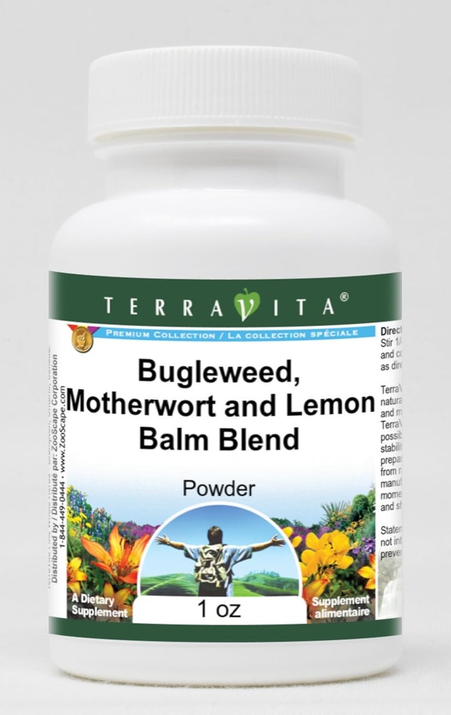 Pulsera de soporte para tiroides - Bugleweed, Motherwort y Lemon Balm (1 oz, ZIN: 511180)