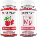 Tart Cherry y Magnesium Gummies Bundle (Uric Acid Flush " Cleanse with Magnesium Support)