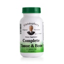 Las Fórmulas Originales de Christopher Tissue Completo " Bone Fórmula – 100 Veg Caps vivir Herbal Support for Bones " Connective Tissue
