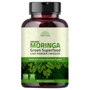 Orgánica Moringa Capsules 120 Capsules 1000mg – Metabolismo, &amp; Immune Apoyo Nutrient-Rich superalimento Silencio No GMO y Gluten Gratis