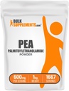 BulkSupplements.com Palmitoylethanolamide Powder - Suplemento Pea, Palmitoylethanolamide para soporte inmunológico - Gluten Free, 600mg por servicio, 1kg (2.2 lbs) (Pack of 1)