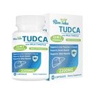 2200MG TUDCA Suplemento con Milk Thistle 12-in-1 Formula Liver Support, Bile Salts Suplemento para Liver Cleanse " Detox, Bile Flow " Gallbladder Support 60 Capsules