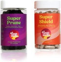Mushroom Suplementos, Digestion/Immunity Bundle, Super Prune 30 Conde Gummies + Super Shield 60 Conde Capsules