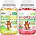 2 paquete Magnesium Gummies para niños & adultos- Magnesium Glycinate Complex