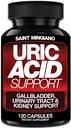 Uric Acid Flush for Gout Support -120 Capsules - Supports Kidney Limpiar desintoxicación " Reparación, vesícula biliar " Temas de Tract - Esencial para el soporte conjunto Detox - Extracto de Arándano