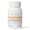 Terapéutica Integrativa Calcio D-Glucarate - Soporte diario para sistemas de desintoxicación*- Soportes Función sana de inmune " Metabolismo estrógeno* - Gluten " sin lácteos - 90 cápsulas (30 servidos)