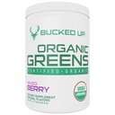 Greens Superfood Powder Mixed Berry ← 8 Los Verdes Mezclados Más Esenciales TEN Certified 100% Orgánica TEN Chlorella, Spinach, Kale, Spirulina, Alfalfa, Broccoli, Wheat Grass, " Barley Grass TEN 30 SERV TEN 11.17 OZ