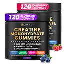 Cretina Monohydrate Gummies para Hombres &amp; Mujeres, 9000MG Creatine Gummies Sugar Gratis -BCAA 2:1, B12 B6 para Fuerza Boost, Focus &amp; Endurance, Vegan, No GMO