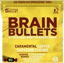 80mg Caffeine & 160mg L-Theanine Focus Enhancing Energy Chews (16 Servings) – Neuroscience Backed Nootropic Stack, Mental Acuity & Cognitive Support ¦ Caramel Frappe Flavor Brain Bullet