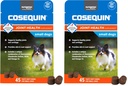 Cosequin Minis Soft Chews Fuerza máxima con MSM Plus Omega3,45 Cuenta (Pack de 2)
