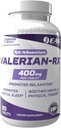 EAS Valerian-RX Valerian Root 400mg ← Promueve Relajación " Dormir resentido Silencioso Gluten Gratis, No GMO Silencio Mejor Absorción con la entrega de Cyclosome TEN 90 Tablets