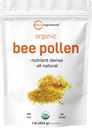 Micro Ingredientes Contaminación de abejas orgánicas Granules, 1 lb  sometida a cosechas frescas, crudas y naturales Superalimentos tóxicos ricos en vitaminas B, minerales, proteínas " antioxidantes  durable Keto, non-GMO