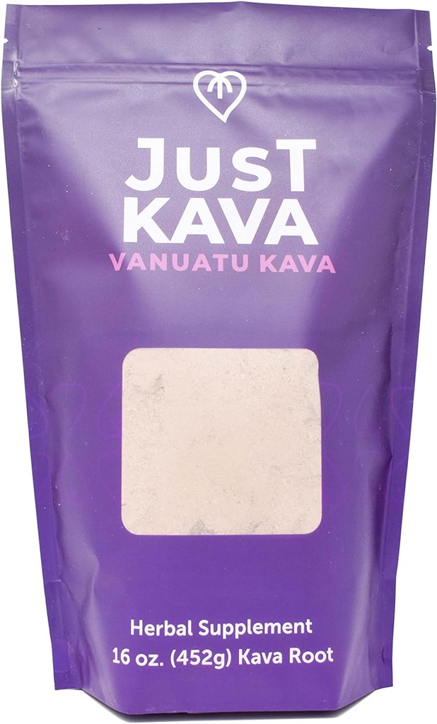 Vanuatu Kava Powder Herbal Suplemento para la Relajación 16 OZ (452g)