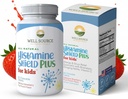 Suplemento natural de antihistamínico, Medicina de alergia a los niños, Alivio de Sinus & Alergias para Pollen, Pet Dander, Dust, Mold y Odor, 60 Tablas de Fruto de Fresa