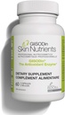 Nutrientes de la piel de GliSODin La enzima antioxidante - reduce la tensión oxidativa - 60 cápsulas – 1 mes de suministro
