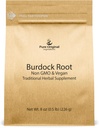 PURE ORIGINAL INGREDIENTES Extracto de la raíz de Burdock (8 oz) Lab-Verified, Non-GMO